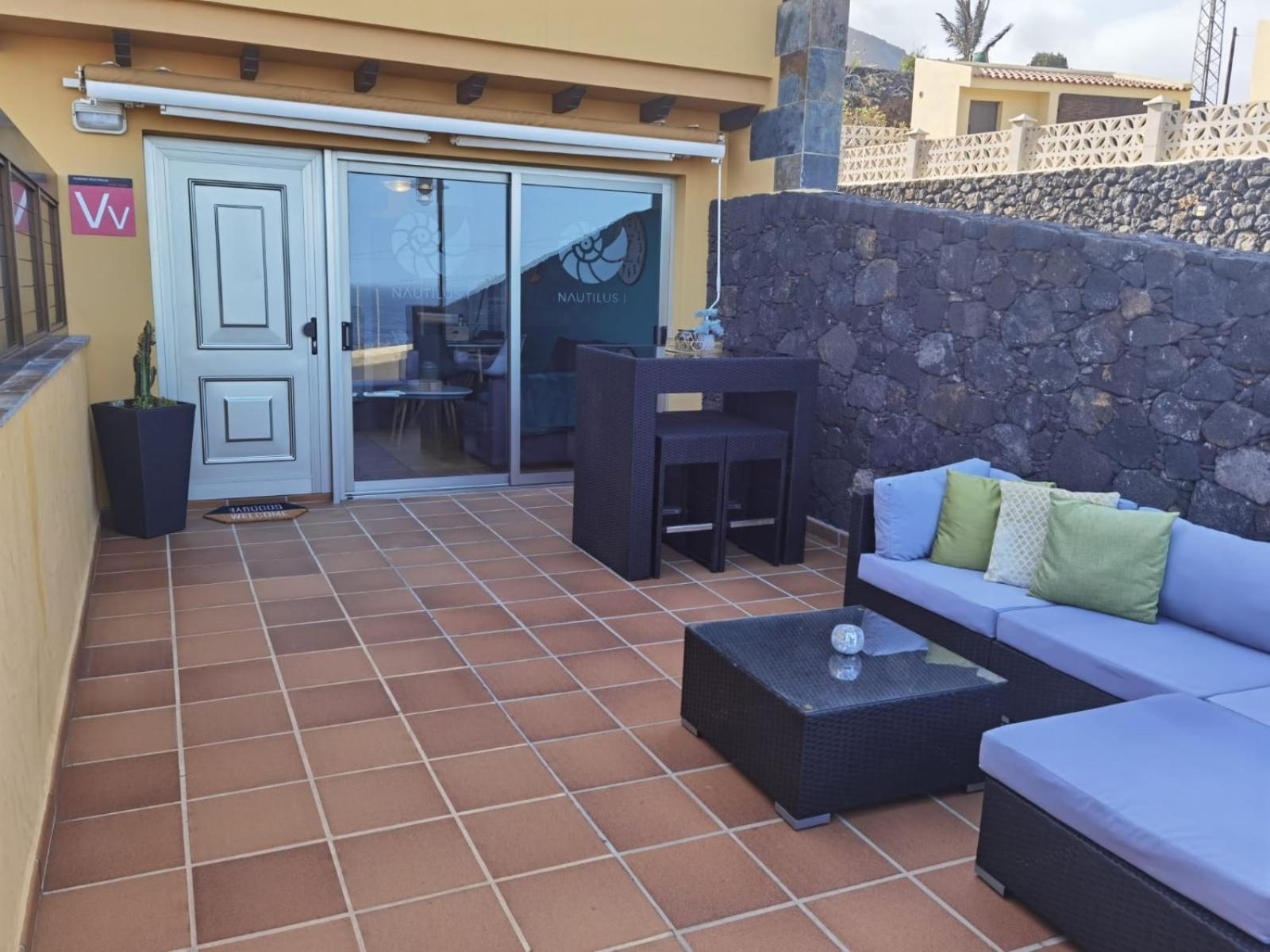 Nautilus I: Casa Con Terraza Y Vistas Al Mar Apartman La Caleta  Kültér fotó