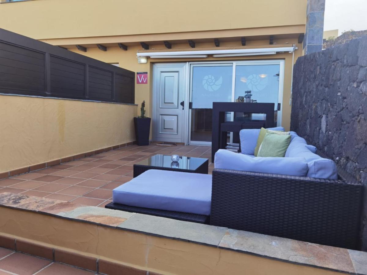 Nautilus I: Casa Con Terraza Y Vistas Al Mar Apartman La Caleta  Kültér fotó
